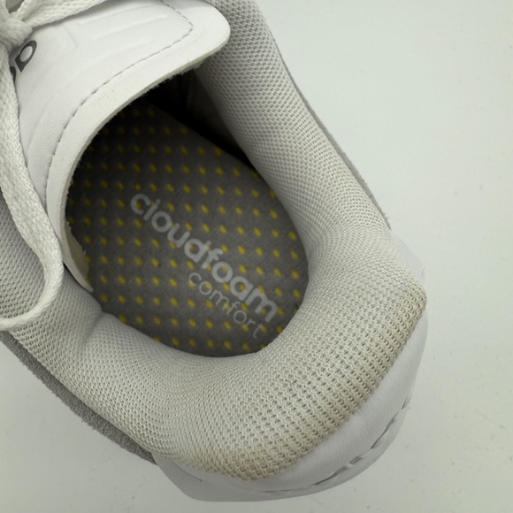 Adidas Grand Court Alpha Gray White Tennis Shoes Mens 11 Cloudfoam Comfort NWT main image 7